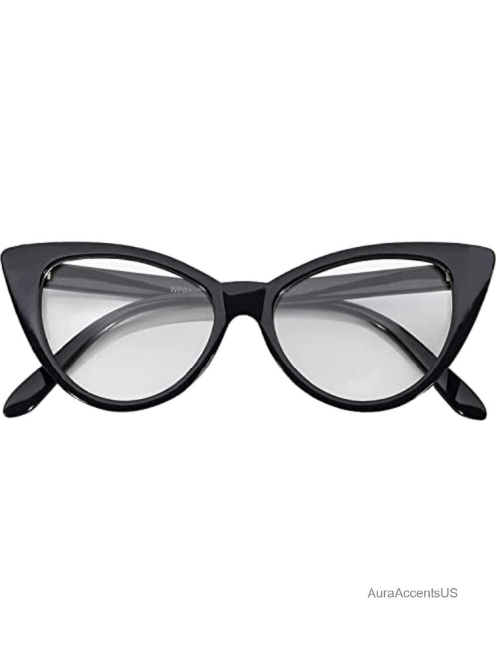 Vintage Cat Eye Sunglasses for Women, Small Fit UV400, Clear Lens